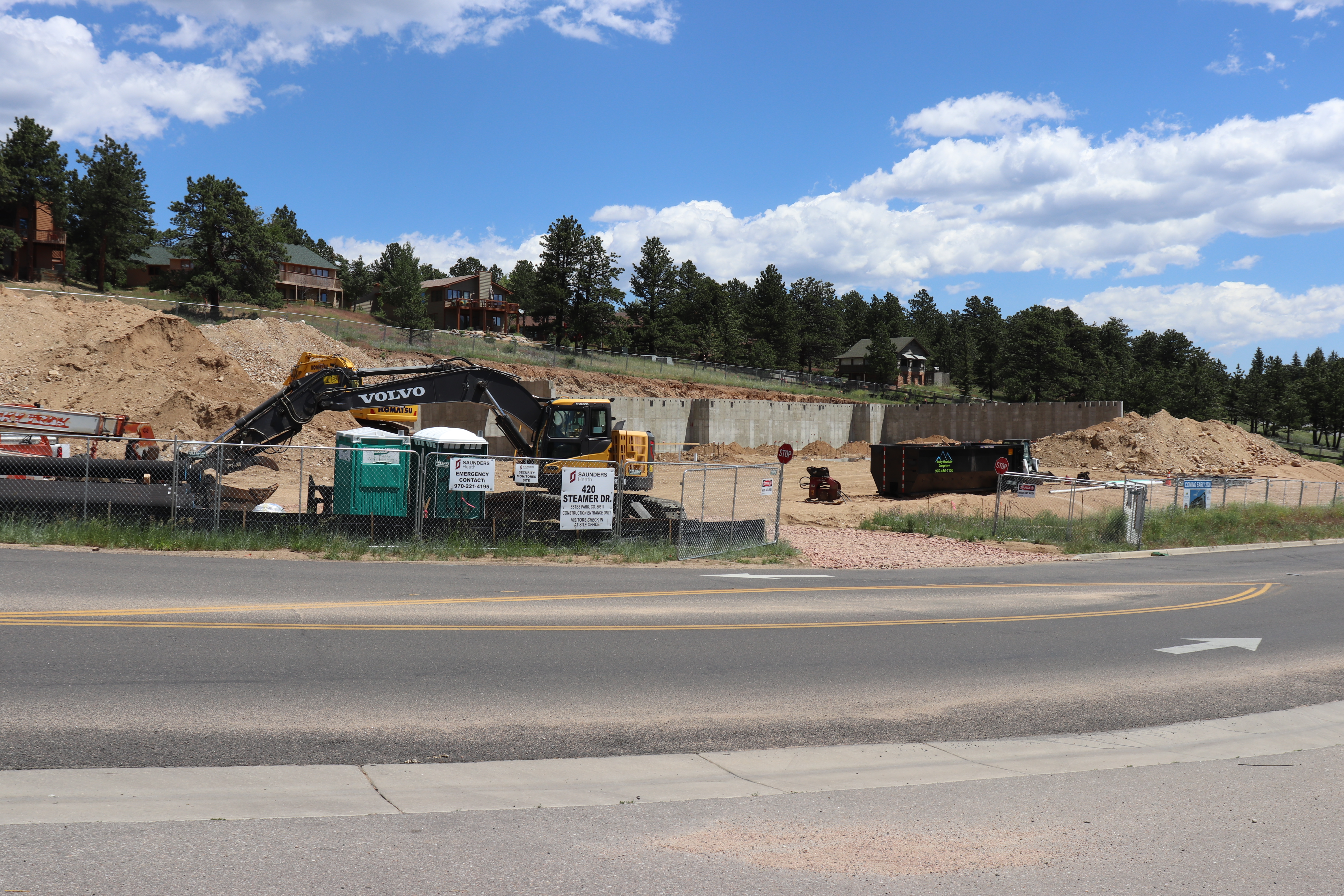 foundation walls and digger foundation walls and digger